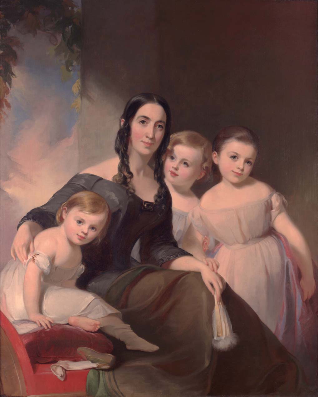 Portrait of Mrs. James Robb and Her Three Children