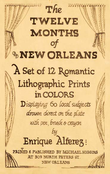 Twelve Months of New Orleans - Title Page