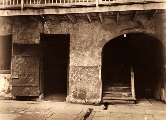 Slave Quarters and Stairway, Cabildo, New Orleans