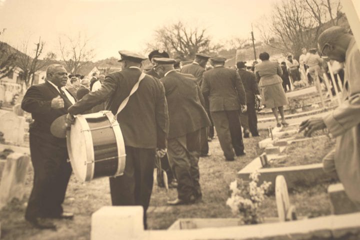 Band at Cemetary