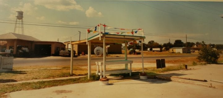 Fruit Stand, Petrolia, Clay Co., Texas